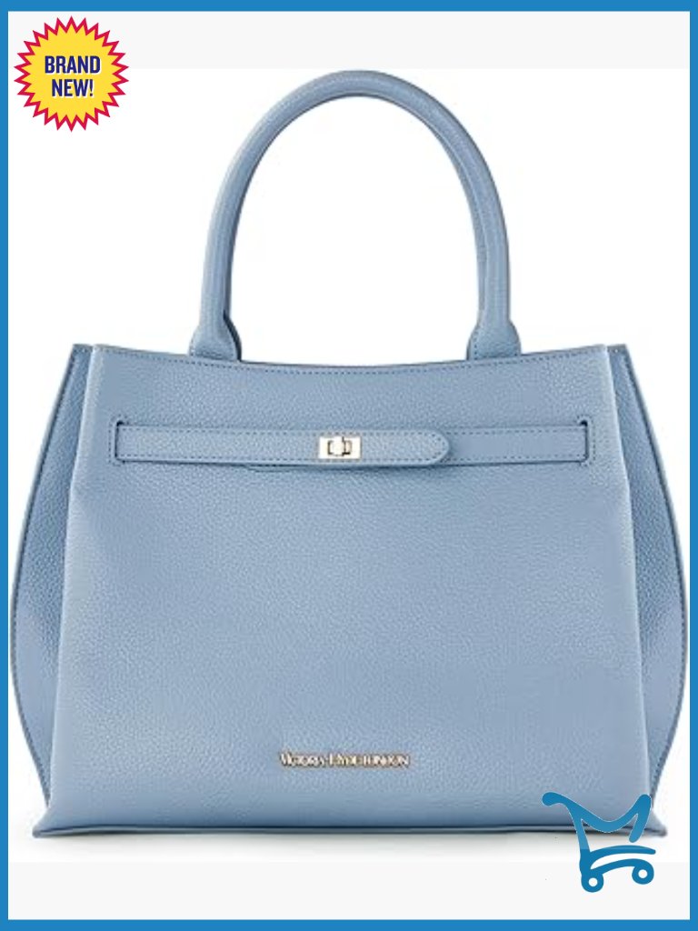 Vegan Leather Tote Bag With Adjustable Strap, 30x24x13cm